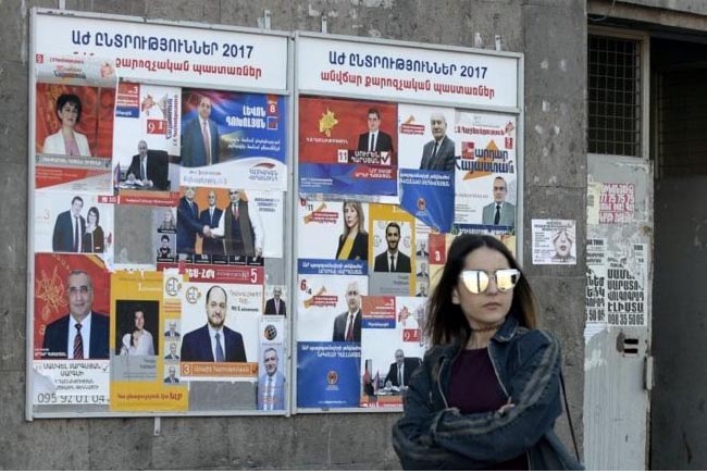 برگزاری اولین انتخابات عمومی در ارمنستان  پس از اصلاح قانون اساسی 